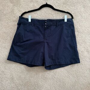 Tommy Hilfiger Women’s Navy Blue Casual Shorts Size 8